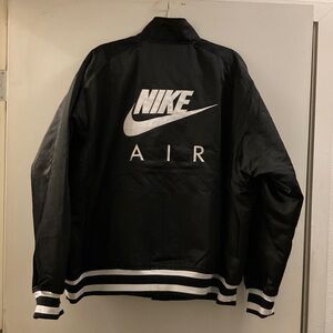 NWOT Nike Men's Black Varsity Jacket